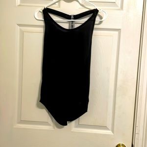 Black tank top for women size M
